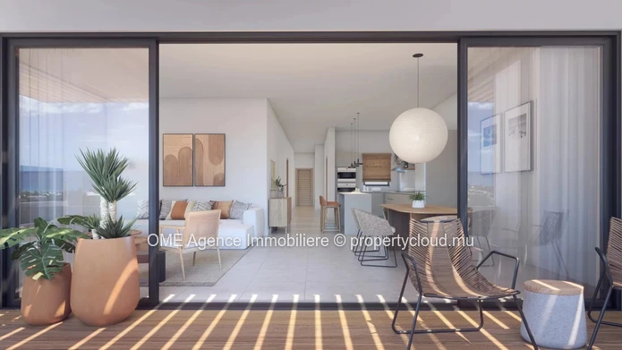 TAMARIN - VEFA - Appartement avec une vue panoramique - 3 chambres