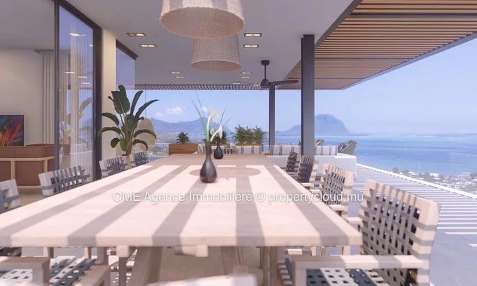 RIVIÈRE NOIRE - Appartement avec vue sur la baie - 3 chambres