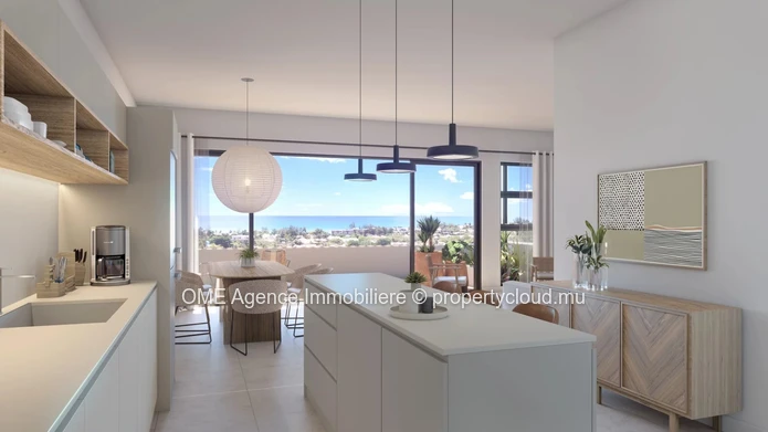 TAMARIN - VEFA - Appartement avec une vue panoramique - 3 chambres