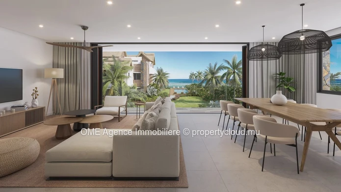VEFA - TAMARIN - Appartement sur la plage - 4 chambres