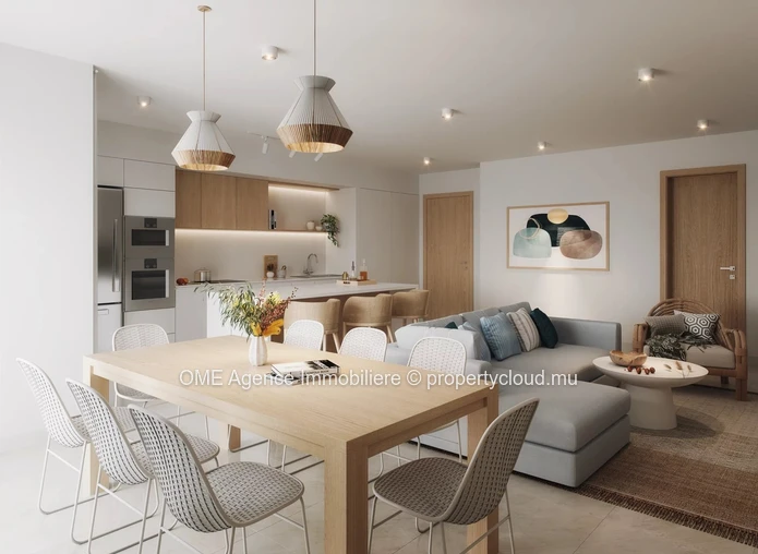 Appartement de 3 chambres au coeur de Tamarin