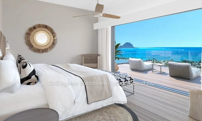 RIVIÈRE NOIRE - Appartement avec vue sur la baie - 3 chambres