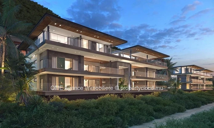 RIVIÈRE NOIRE - Appartement avec vue sur la baie - 3 chambres