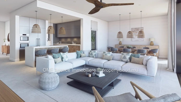 RIVIERE NOIRE - Appartement sur la mer - 3 chambres
