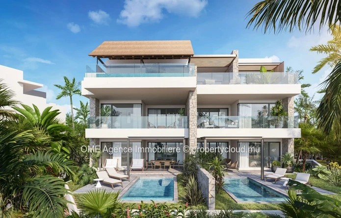 FLIC EN FLAC - VEFA - Penthouse avec vue sur le lagon - 3 chambres