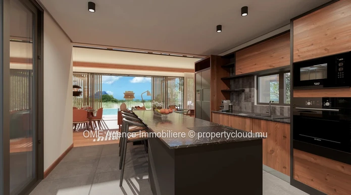 Villa d’exception sur le golf avec vue sur la mer