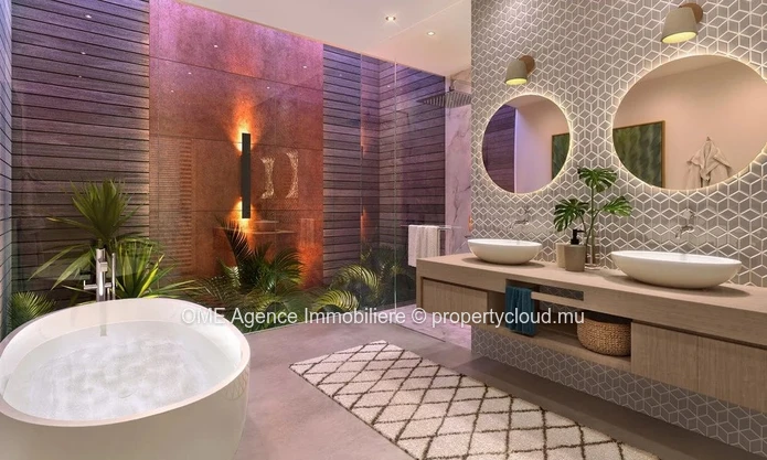 RIVIÈRE NOIRE - Appartement avec vue sur la baie - 3 chambres