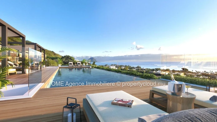 TAMARIN - VEFA - Appartement avec une vue panoramique - 3 chambres
