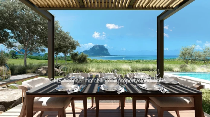 Villa d’exception sur le golf avec vue sur la mer
